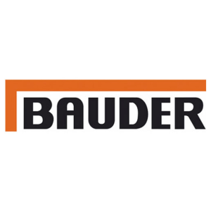 Логотип Bauder — продукцію в BUDMO