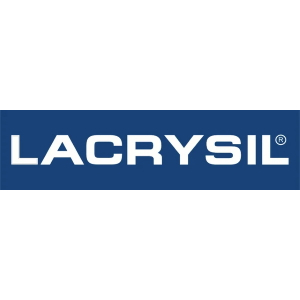 Логотип LACRYSIL — продукцію в BUDMO