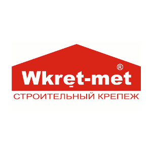 Логотип Wkret-met — продукцію в BUDMO